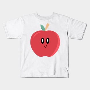 Cute Kawaii Apple Art Kids T-Shirt